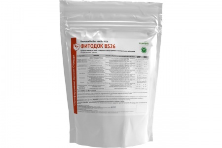 Биомасса Bacillus subtilis Фитодок BS26, СЗР, Planteco, 5 кг